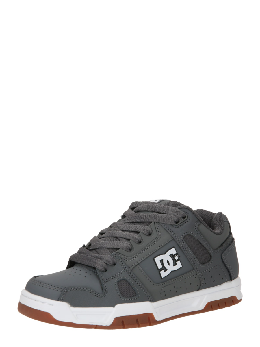 DC Shoes Rövid szárú sportcipők 'STAG'  szürke / fehér-Ár