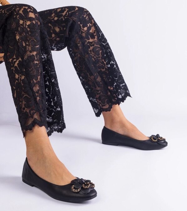 D/CEO Black ballerinas Chuwi