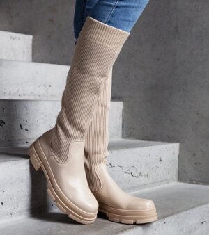 D/CEO Black insulated boots Castro
