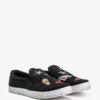 D/CEO Black slip on Anais