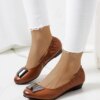 D/CEO Brown ballerinas Sofia