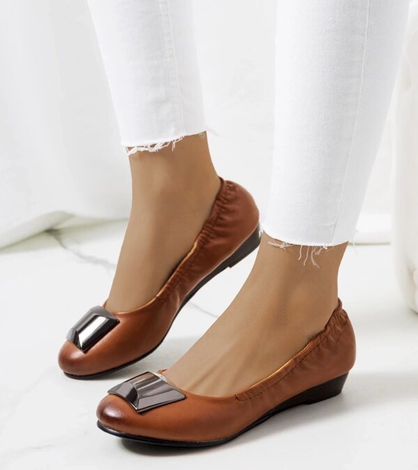 D/CEO Brown ballerinas Sofia