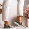 D/CEO Green trainers Slip On Irving