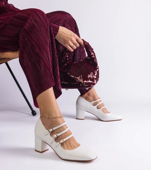 D/CEO Grey pumps Gemma