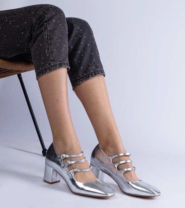 D/CEO Grey pumps Gemma