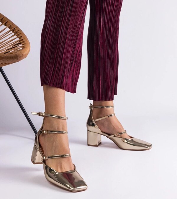 D/CEO Grey pumps Gemma