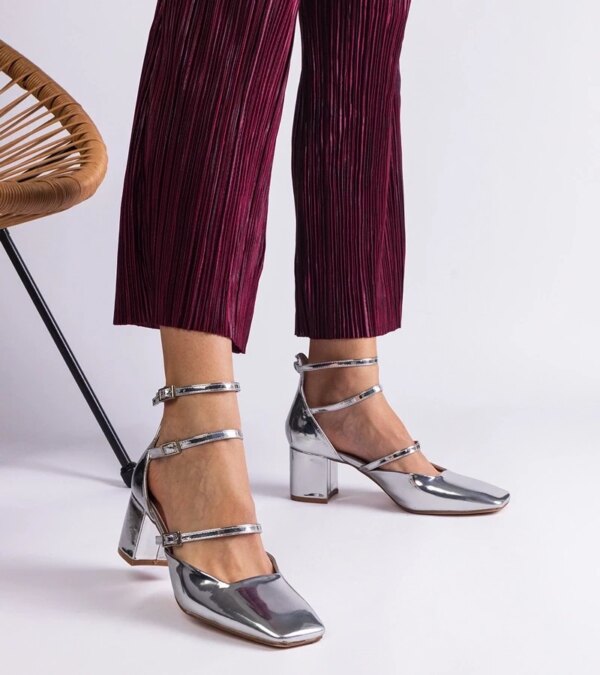 D/CEO Grey pumps Gemma