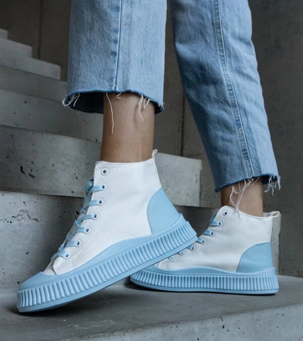 D/CEO Navy blue Rivas women's sneakers