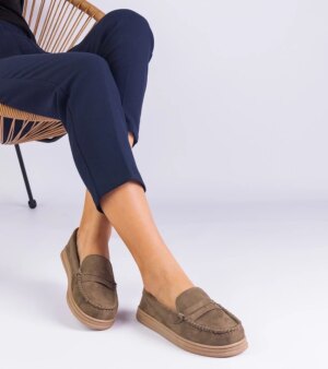 D/CEO Silver loafers Ilana