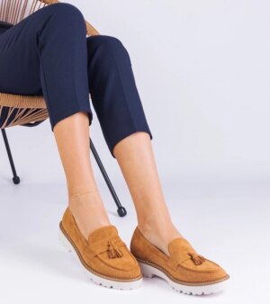 D/CEO Silver loafers Ilana