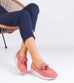 D/CEO Silver loafers Ilana
