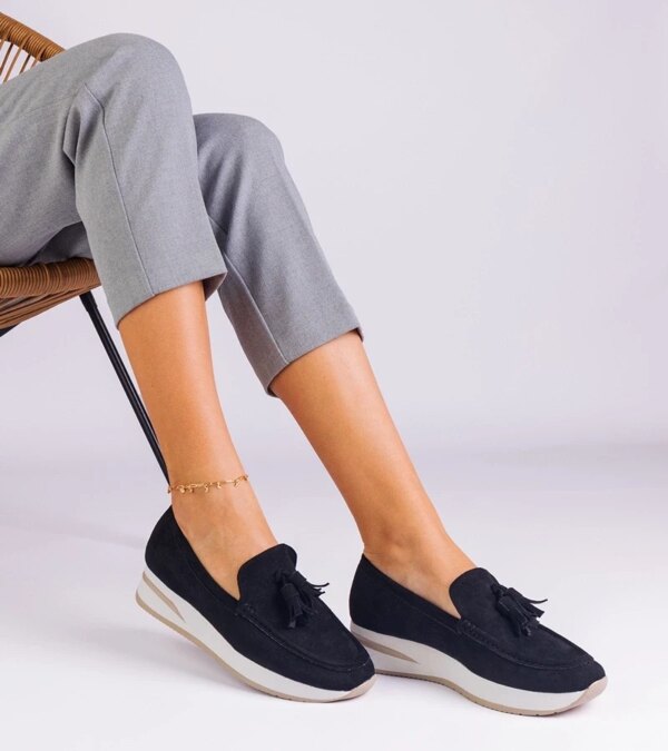 D/CEO Silver loafers Ilana