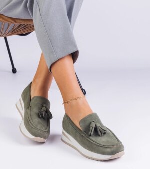 D/CEO Silver loafers Ilana