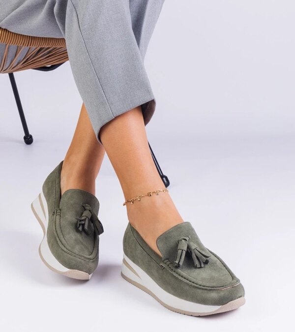 D/CEO Silver loafers Ilana