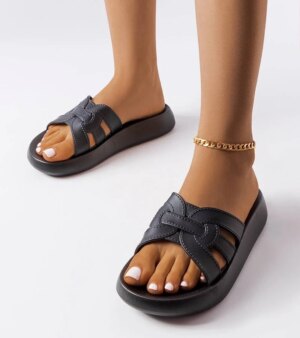 D/CEO Silver loafers Ilana
