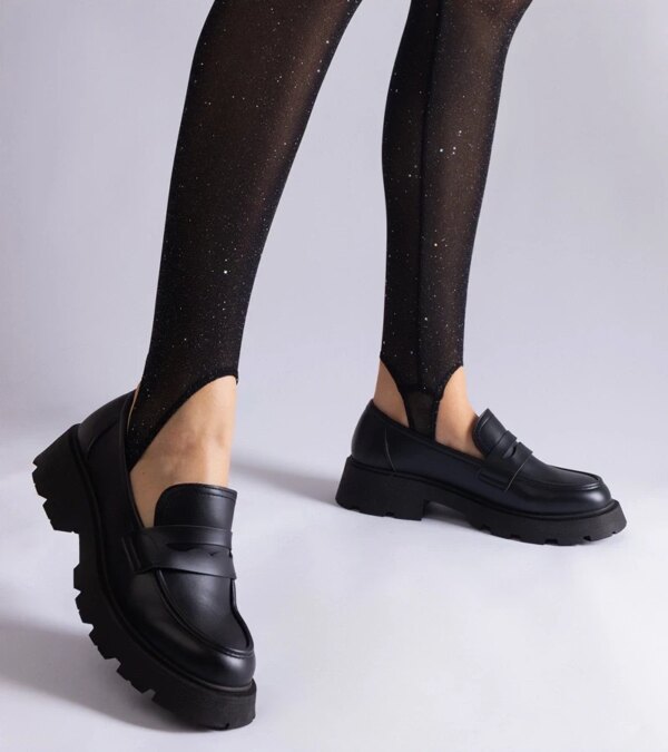 D/CEO Silver loafers Ilana
