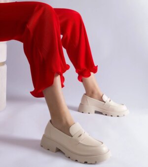 D/CEO Silver loafers Ilana