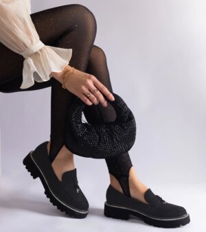 D/CEO Silver loafers Ilana
