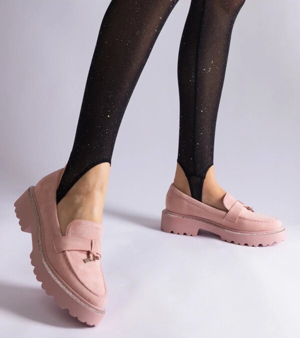 D/CEO Silver loafers Ilana