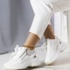D/CEO White trainers Justar