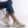 D/CEO White trainers Justar