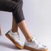 D/CEO White trainers Justar
