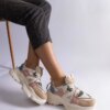 D/CEO White trainers Justar