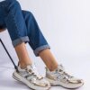 D/CEO White trainers Justar