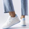 D/CEO White trainers Justar