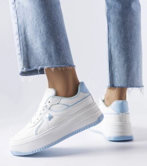 D/CEO White trainers Justar