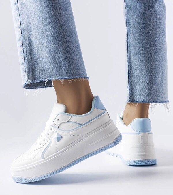 D/CEO White trainers Justar