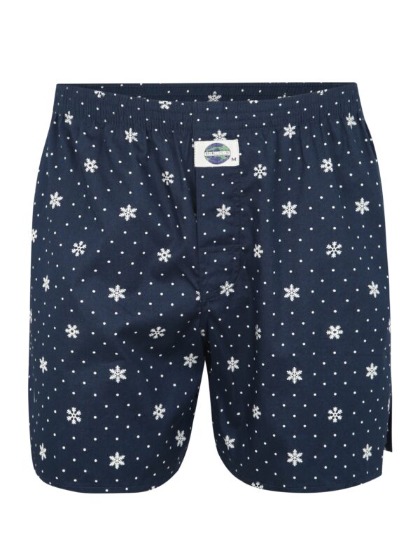 D.E.A.L International Boxeralsók 'Print'  kék / fehér