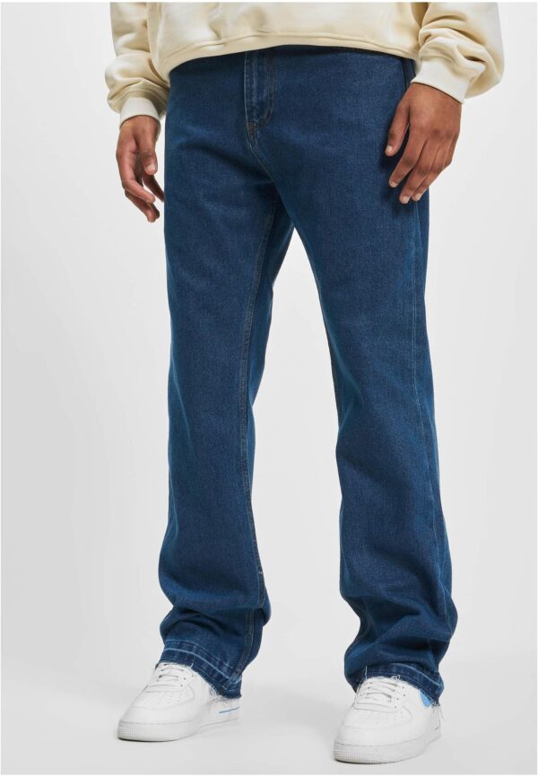 DEF Straight Loose Fit Denim medium blue washed