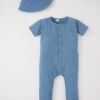 DEFACTO 2 piece Regular Fit Crew Neck Basic Woven Set
