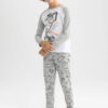 DEFACTO 2 piece Regular Fit Knitted Pyjamas