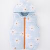 DEFACTO Baby Girl Water Repellent Hooded Patterned Inflatable Vest