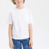DEFACTO Boy Oversize Fit Crew Neck Short Sleeve T-Shirt