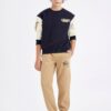 DEFACTO Boy Printed Elastic Waist Leg Pocket Thick Jogger Sweatpants