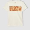 DEFACTO Boy's Crew Neck Floral Short Sleeve T-Shirt