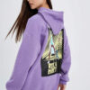 DEFACTO Coool Rick and Morty Licensed Oversize Fit Hoodie Printed Sweatshirt