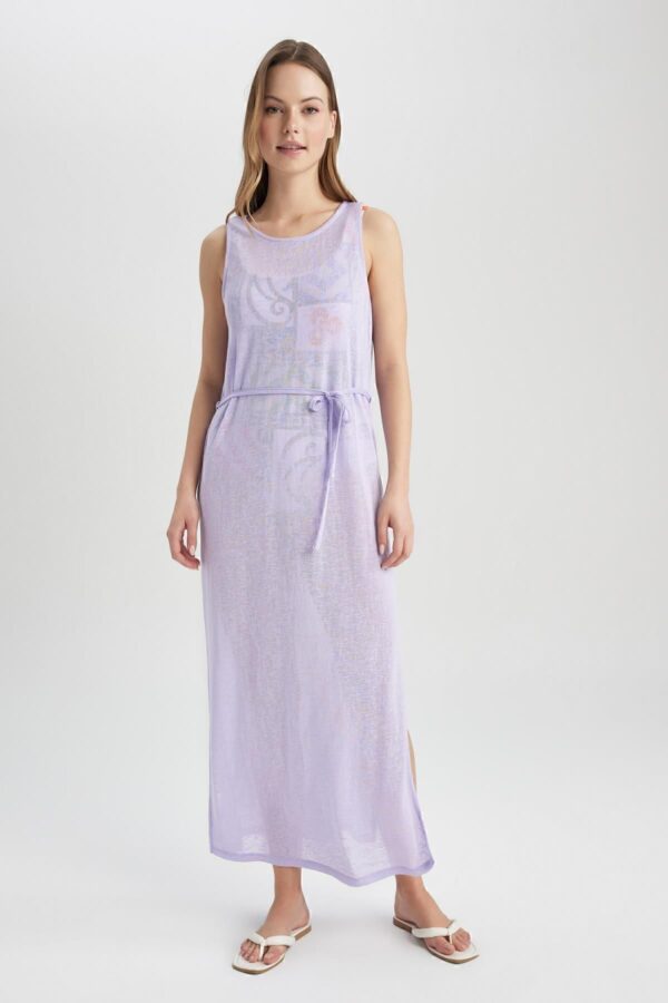 DEFACTO Fall In Love Mesh Look Beach Dress