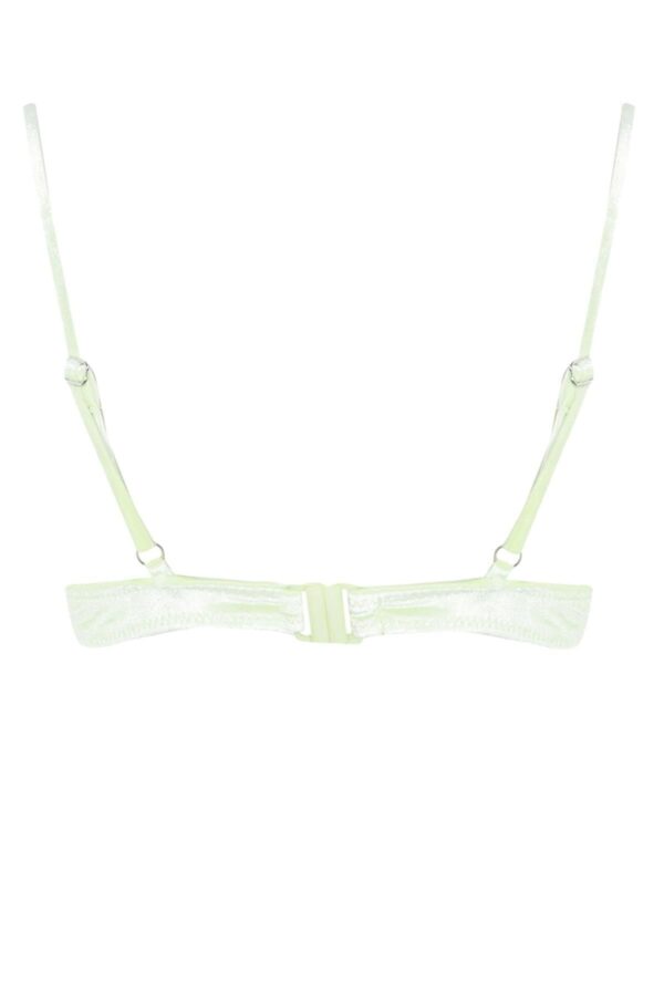 DEFACTO Fall In Love Regular Fit Velvet Bikini Top