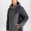 DEFACTO Fit Water Repellent Jacket Windproof Slim Fit Slim Cut Hooded Zippered Pocket