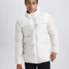 DEFACTO Fit Water Repellent Puffer Jacket Windproof Oversize Wide Fit Zippered Pocket
