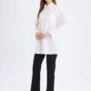 DEFACTO Flare Fit Casual Basic Trousers