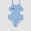 DEFACTO Girl Striped Swimsuit