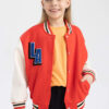 DEFACTO Girls College Collar Bomber Cardigan