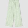 DEFACTO Girl's Culotte Fit Elastic Waisted Capri Trousers