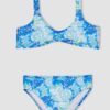 DEFACTO Girl's Patterned Bikini Set