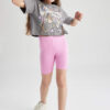 DEFACTO Girls' Short Length Leggings